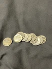 90% Silver Dimes Lot Of 10 Pre 1964