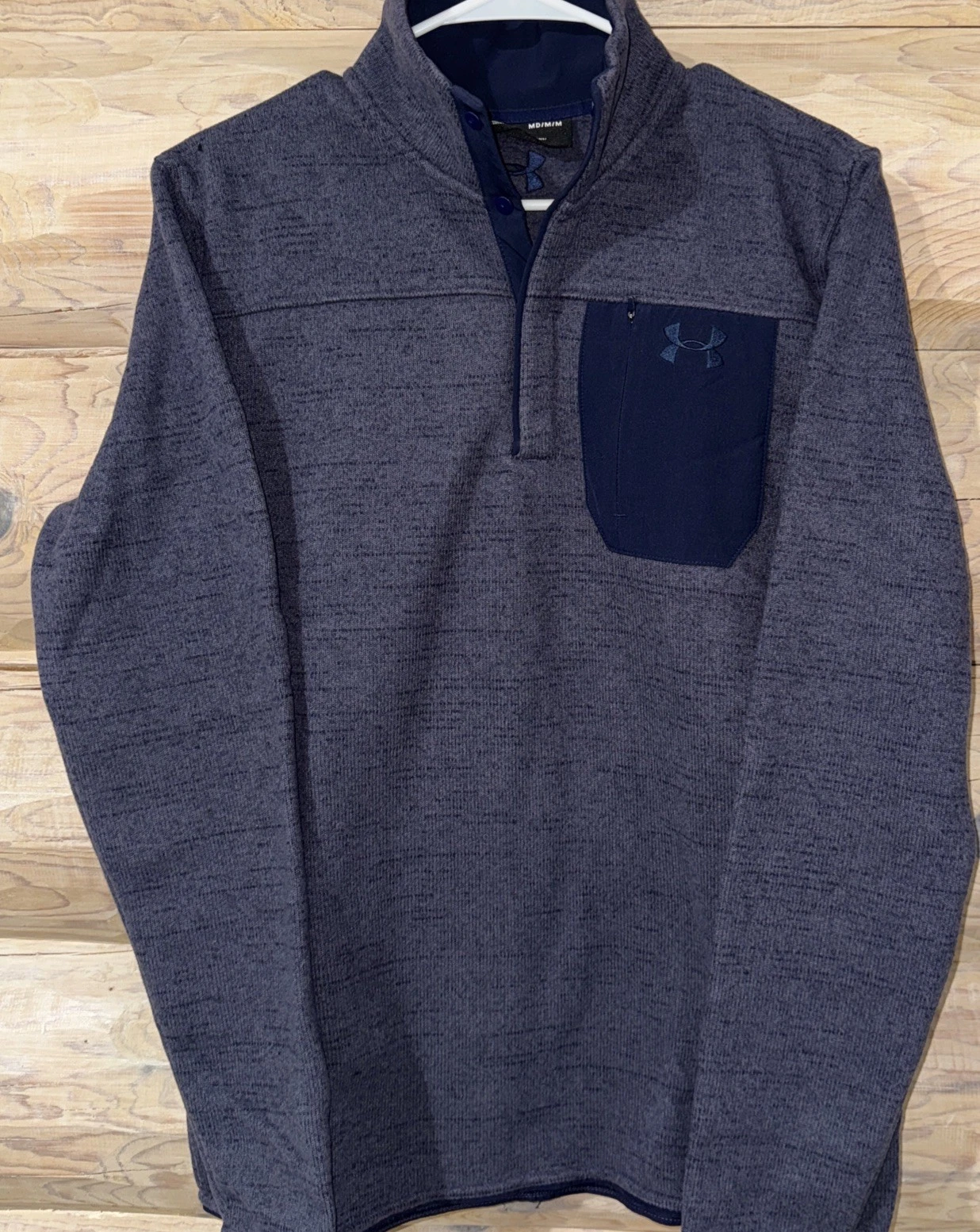 Under Armour Specialist Henley 2.0 Long Sleeve Shirt Top Sweater New Medium