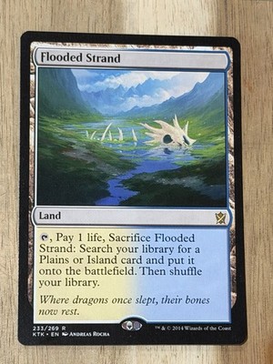 Magic The Gathering MTG Card Flooded Strand 233/269 LP