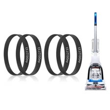 KEEPOW 4 Pack Vacuum Belts Compatible with Hoover PowerDash Pet FH50700 FH50710 