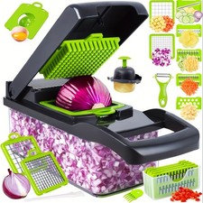 Eappay 16-in-1 vegetable chopper, professional onion chopper