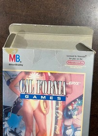 California Games Nintendo NES Complete CIB