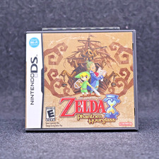 Zelda Phantom Hourglass DS Case and Manual W/Inserts ONLY - Good Cond