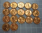 (Lot of 202) 20's, 30's, 40's, 50's, 60's pennies, including (17) 1959D MS reds