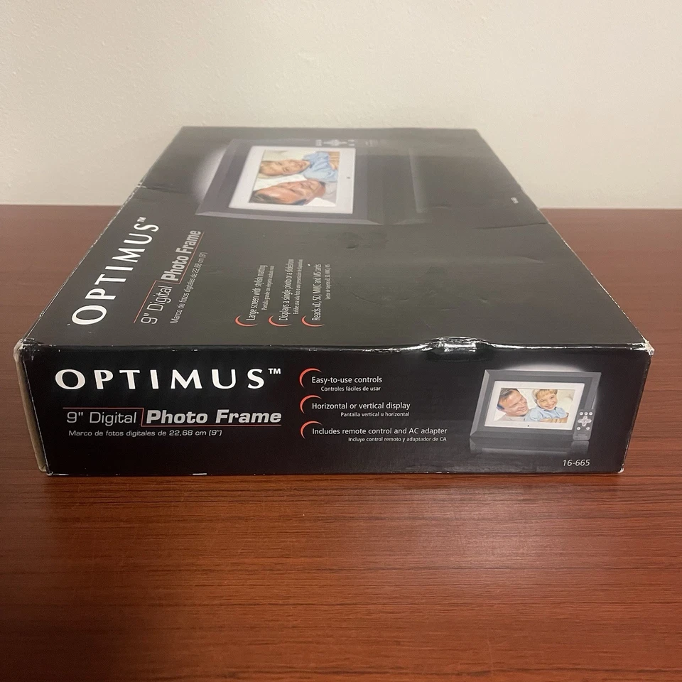 Optimus 16-665 9" Digital Picture Frame - Image 2 of 4