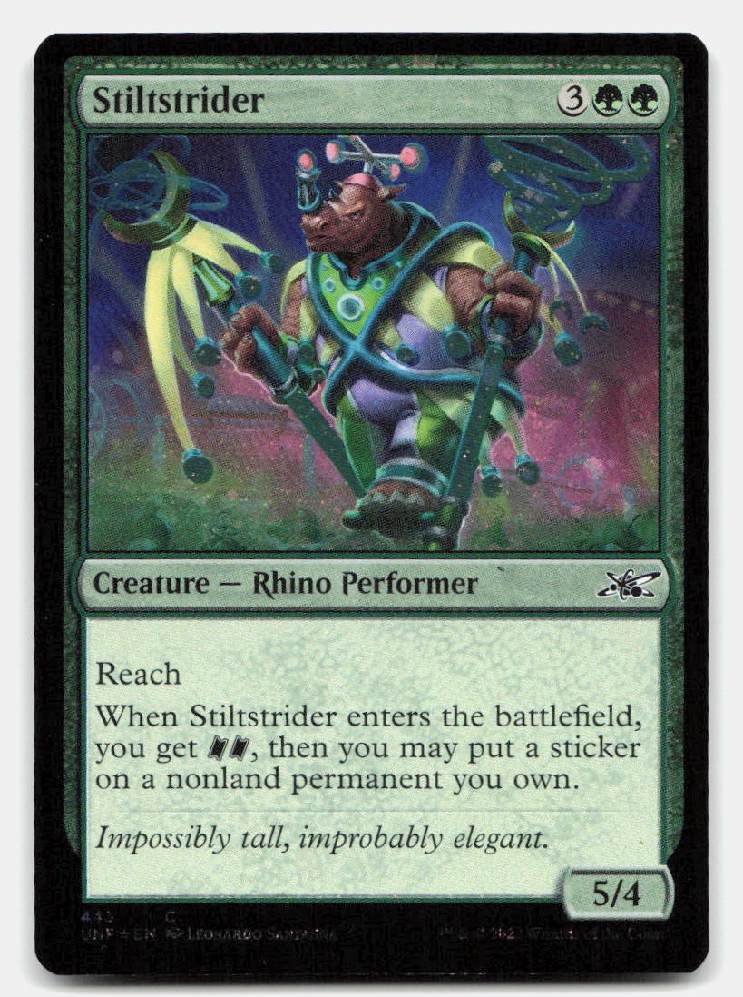 Stiltstrider 157 Common Unfinity MTG Foil NM