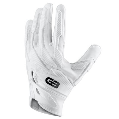 Football Gloves Raptor 2.0 Padded Lineman Boost Plus White Medium Grip Mens