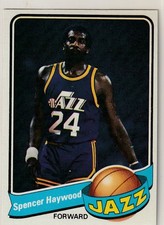 1979-80   TOPPS  SPENCER HAYWOOD   #12  NM/MT INV. 701