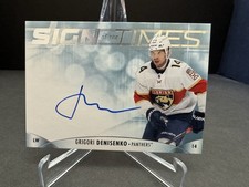 2023-24 Upper Deck SP Authentic Grigori Denisenko Sign Of The Times