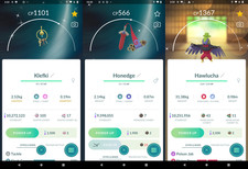 Shiny Klefki, Hawlucha, Honedge | Tr-de 1M - 20k stardust