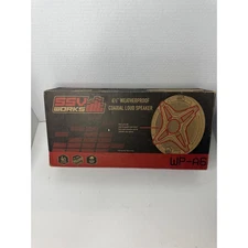 SSV Works 6.5" Weatherproof Coaxial Loud Speaker WP-A6 Car Audio
