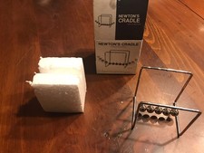 NEW - Newton's Cradle Balance Balls 2-3/4 Inches Westminster Motion Learning Toy
