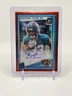 Bhayshul Tuten 2025 Panini Donruss Optic Red Prizm Rated Rookie Auto /99