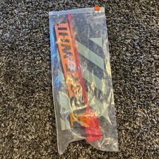 Off White Industrial Keychain Orange with Metal Clasp New With Ziptie