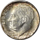 1953-D Roosevelt Dime PCGS MS66 FB Nice Eye Appeal Strong Strike