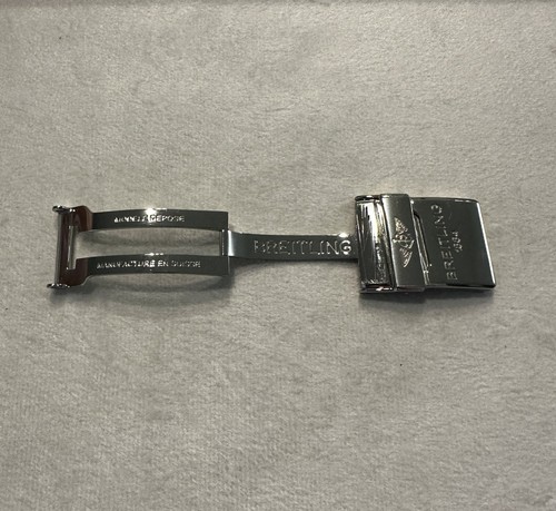 Breitling Authentic Stainless Steel Clasp 20mm Men's