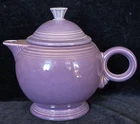 Fiesta Pottery Large Teapot Lilac Glaze EUC