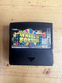 Wheel of Fortune Tiger Electronics Game.com Cartridge With Manual