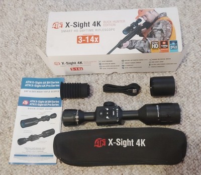 ATN X-Sight 4k Zielfernrohr,ZF,Ultra Hd. 3-14x