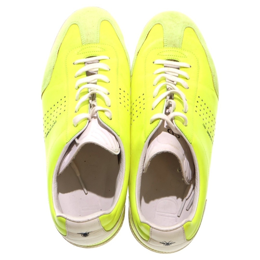 Dior HOMME 18SS B01 BEE Logo Print Leather Lace Up Low Cut Shoes Sneakers Used a thumbnail 6