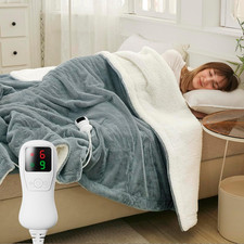 Electric Blanket Full Size 72"X84", Heating Blanket, Soft Flannel Heated Blanket