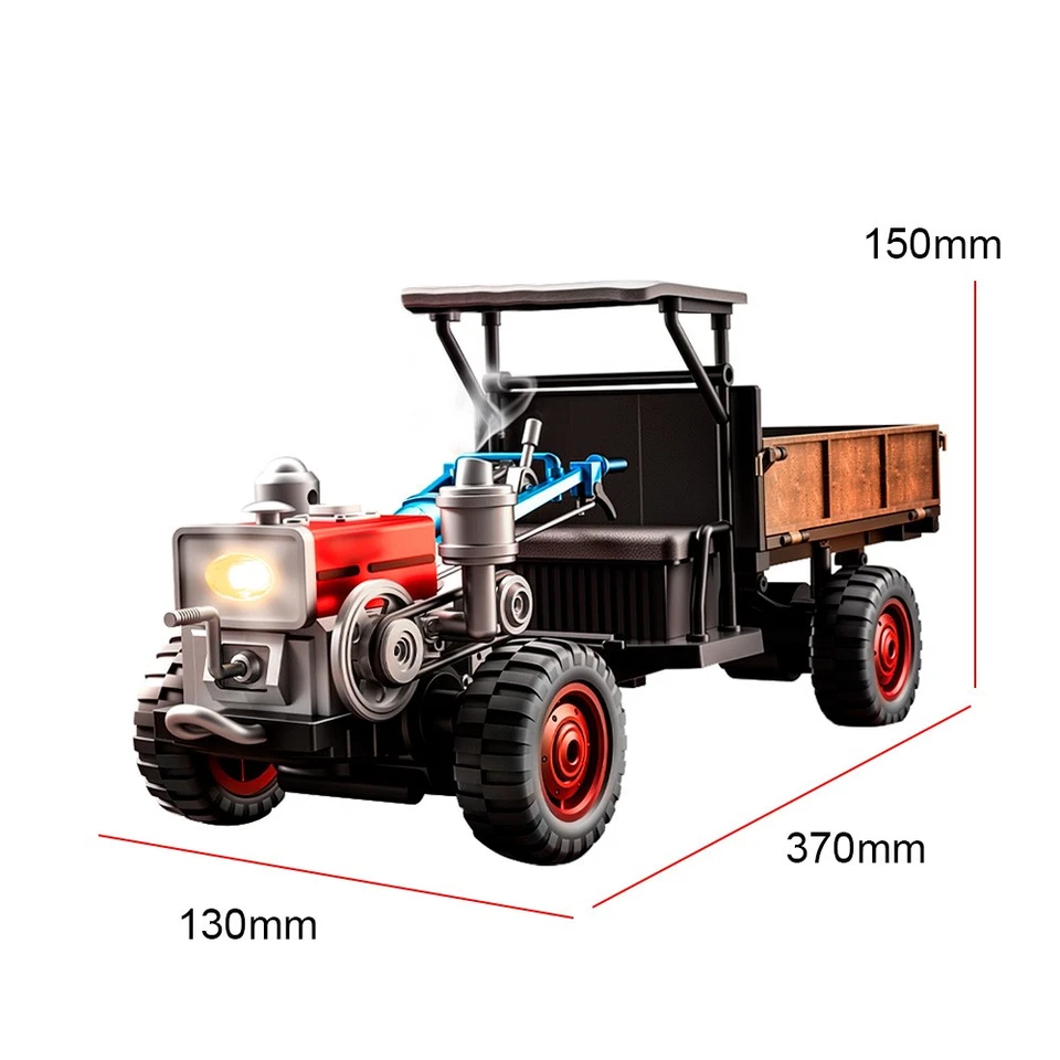JJRC C8836 RC Tractor 1/14 2.4Ghz Rear Panels Can Be Opened RC Farm Vehicle Toys - Image 2 of 4