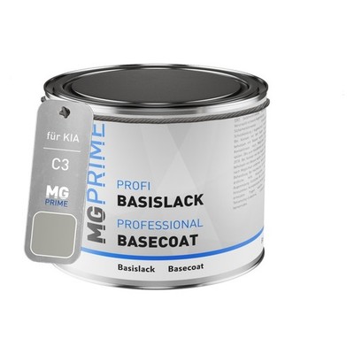 Autolack Dose für KIA C3 Wheat Silver Metallic Titansilber Metallic 0,5L