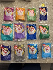 1-12 Beanie Babies McDonald's Toys 1998 Complete NOS Sealed  12 Happy Meal Bags
