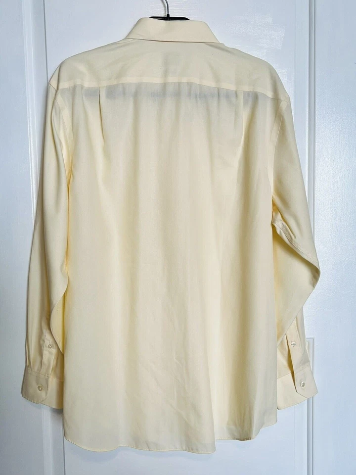 Camisa de vestir $90 DISTINCTION by Ryan Seacrest calce ajustado con botones 17,5 34/35 Foto 3 de 4