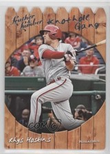 2019 Panini Leather & Lumber Knothole Gang Rhys Hoskins #KHG-15 ic3