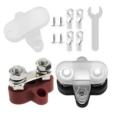 Bus Bar Terminal Block 5/16'' Power Stud Battery Junction Block Post Distributio