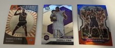 Lot of 3 Shaquille O'Neal 2020-21 Holo fame, Finals MVP, Red White Blue Parallel