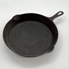 Griswold No 10 Cast Iron Skillet Large Logo ERIE PA Vintage USA