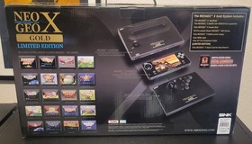 Neo Geo x Gold New Sealed with Extra Controller SNK