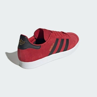 Size 13 - Manchester United x adidas Gazelle Red Black for sale