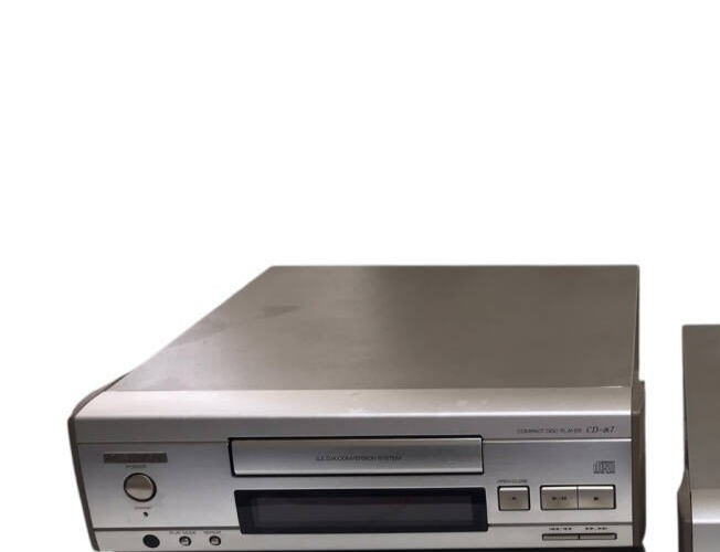 SANSUI CD-α7 CD Player Gold D/A converter 9W 3.0kg 1994 Audio 4Hz