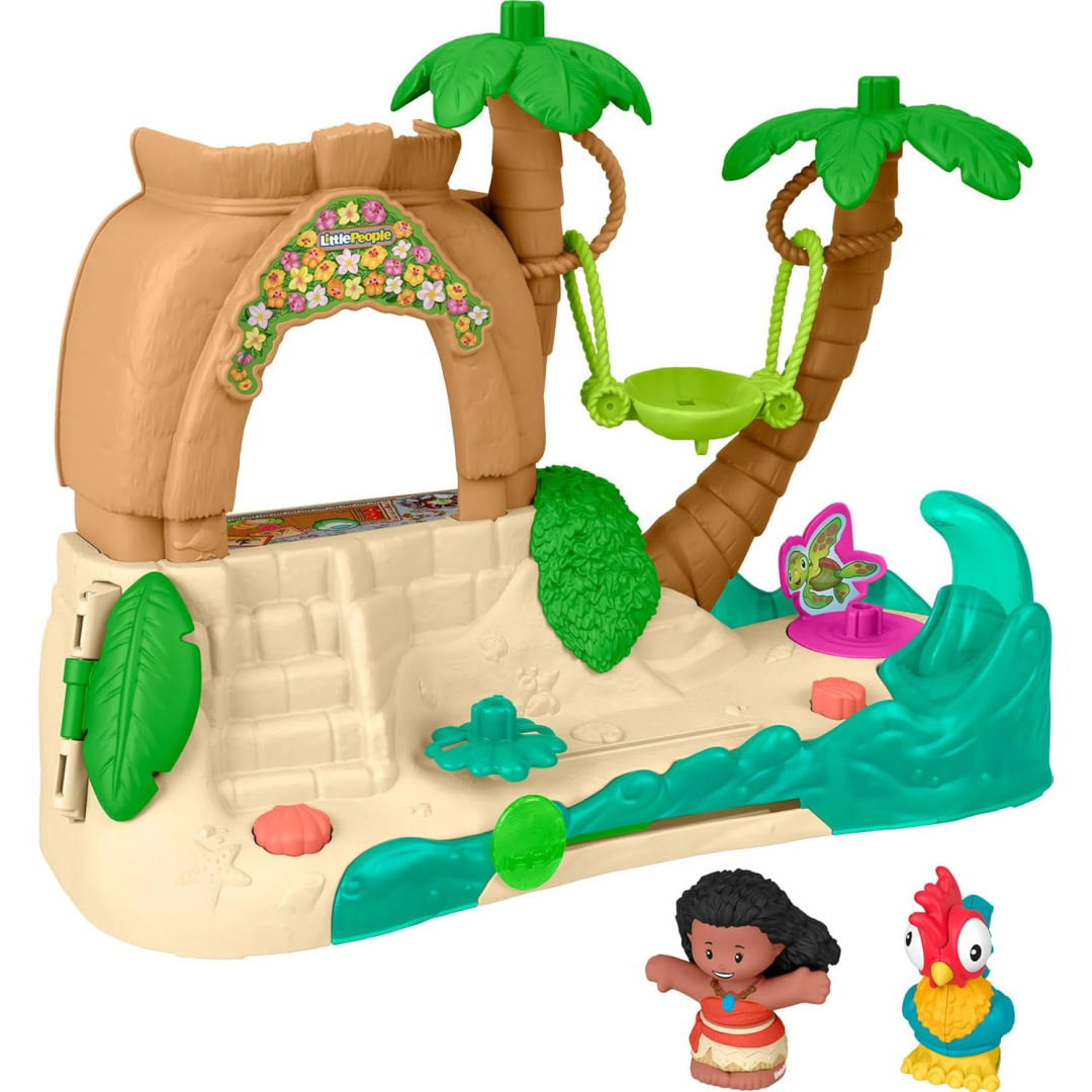 Fisher-Price Disney Princess Moana Adventure Village Little People Playset New