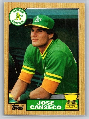 1987 Topps #620 Jose Canseco