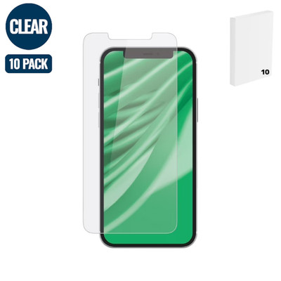 iPhone 6+/6s+/7+/8+ - Clear Tempered Glass (10 Pk/Bulk)
