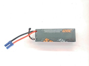 CNHL Racing Series 5600mAh 11.1V 3S 120C Hard Case Lipo Battery EC5 Used