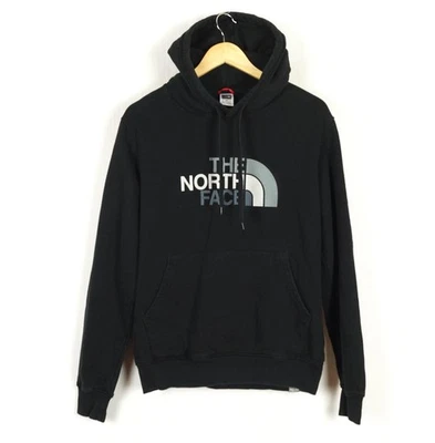 Pull homme THE NORTH FACE taille M pull noir poches kangourou capuche arbre... - Photo 1/4