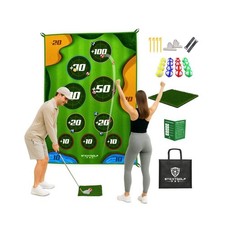 Golf Game for Adults Outdoor Indoor - Backyard Chipping Set with Sticky Balls...
