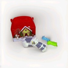 Christmas Lasso String Shooter Loop Toy Handheld Zip Rope Launcher Propeller