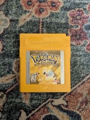 Pokemon Yellow Special Pikachu Edition Authentic Nintendo Gameboy Color TESTED