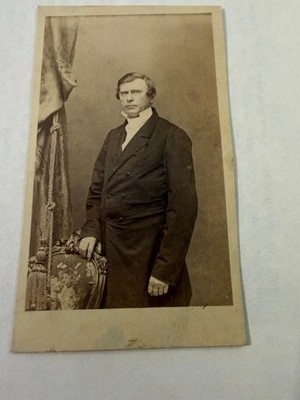 CDV  Lincoln Funeral Orator Bishop Mathew Simpson