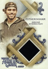 2020 Topps Allen and Ginter Relics #FSRAAF Aaron Wheelz Fotheringham A - BB