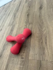 2x2kg Pink Dumbells Pair Exercise Weights Home Gym Fitness Workout Training