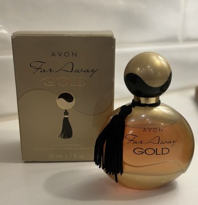 NEW AVON FAR AWAY GOLD au De Parfum, Spray - 1.7 oz. - New Old Stock (2014)