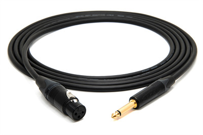 enoaudio Mogami 2534 Studio Kabel Unbalanced | Neutrik Gold 6,35 TS - XLR female