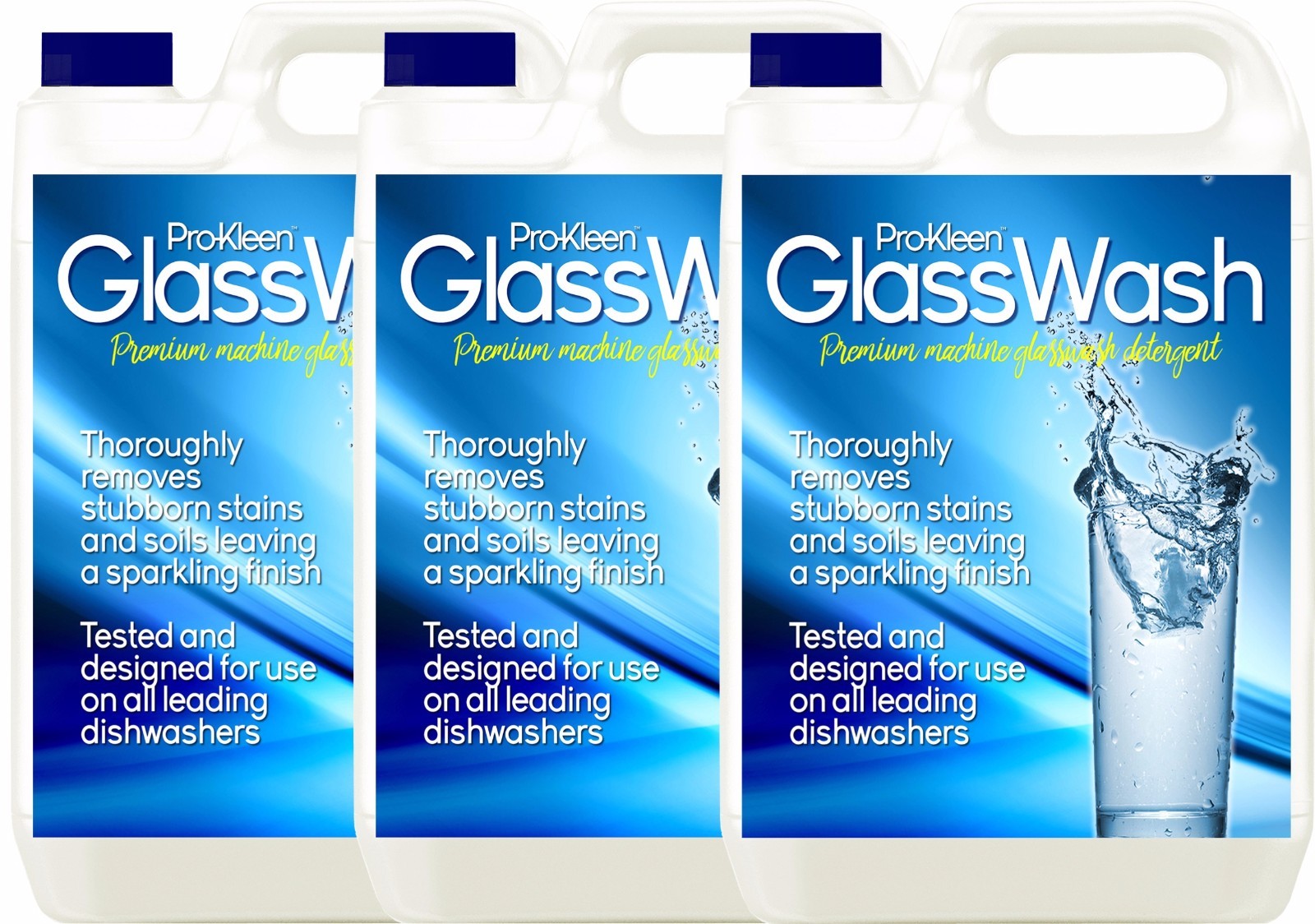 Prokleen Glasswash Liquid Detergent DishWasher Machine Restaurants Club Pub 15L